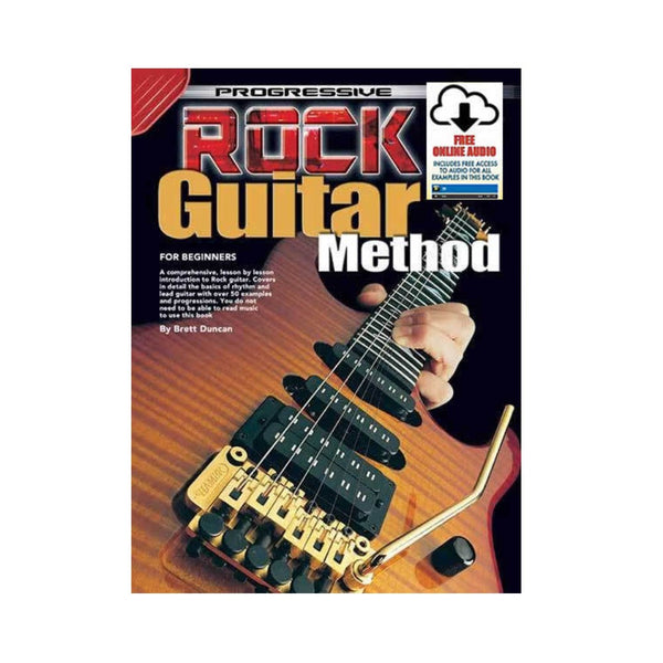 Progressive Rock Guitar Method Book/Online Audio