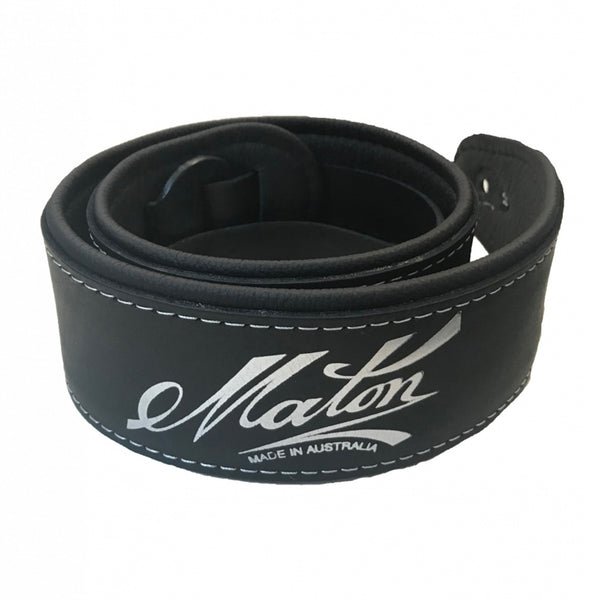 MATON Deluxe Guitar Strap - Black