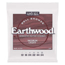 ERNIE BALL Earthwood Bell Bronze Acoustic Guitar Strings Set - Medium Light (12-54)