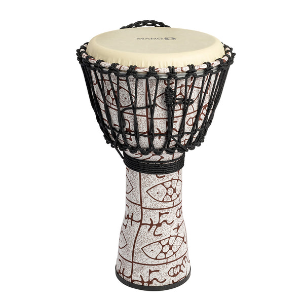 MANO PERCUSSION - 10" Rope Tunable Djembe - Natural Tone Finish