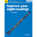 Improve your sight-reading! Clarinet Grades 1-3 - Paul Harris front cover