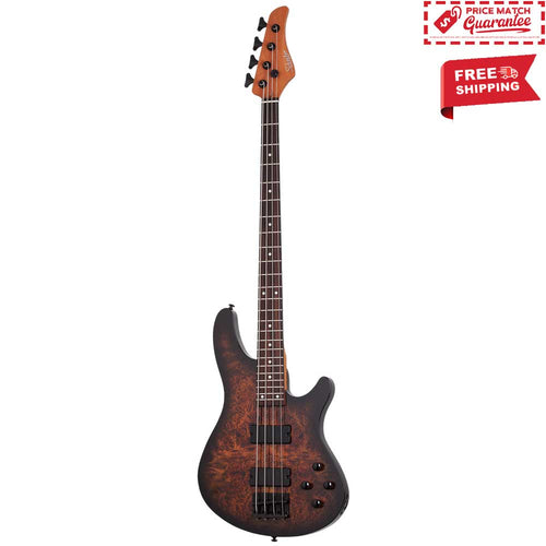 SCHECTER Standard Series C 4 Tobacco Burl