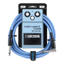 BOSS Instrument Cable 10ft - Blue