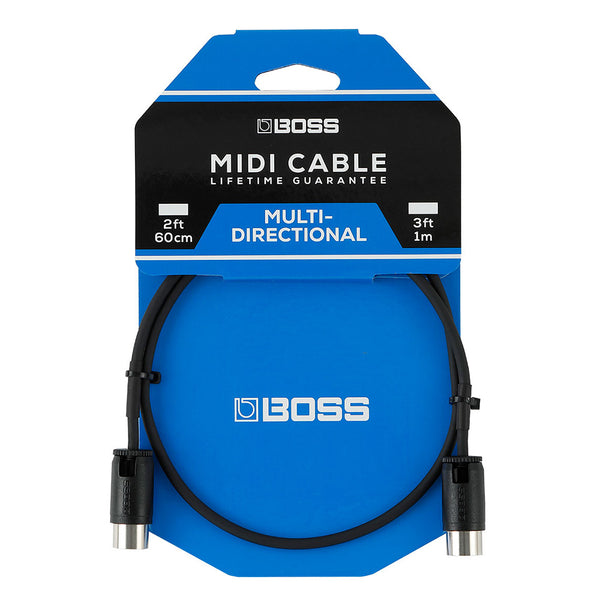 BOSS Multi Dir MIDI Cable 3ft