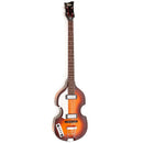 HOFNER Violin Bass Sunburst *Left Hand* Spruce Top Flame Maple Sides W/Case