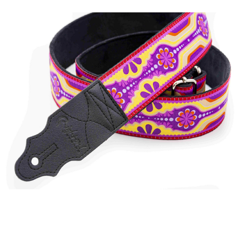 Right On Straps STANDARD PLUS Laurel Purple Guitar Strap