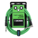 BOSS Instrument Cable 10ft - Green