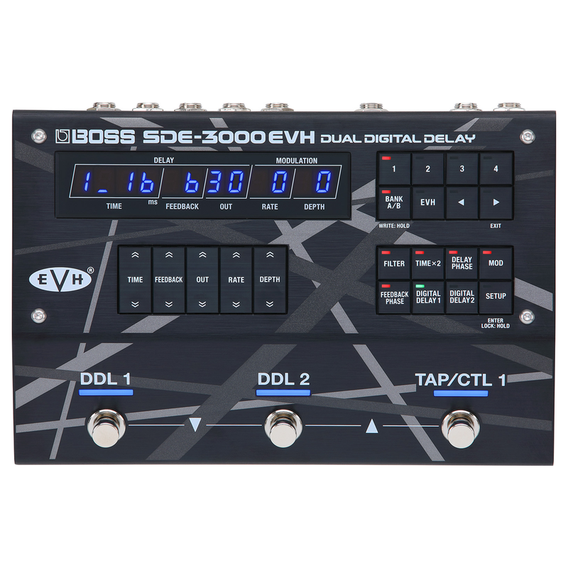 BOSS SDE-3000EVH Dual Digital Delay EVH Edition