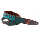 Right On Straps MOJO Nashville Teal Guitar Strap