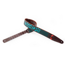 Right On Straps MOJO Nashville Teal Guitar Strap