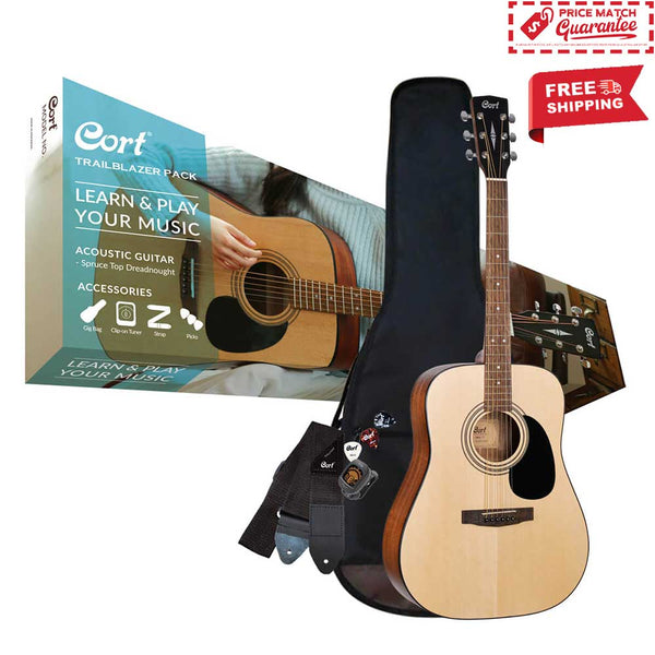 Cort AD810 Trailblazer Acoustic Guitar Pack