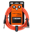 BOSS  Instrument Cable 10ft - Orange
