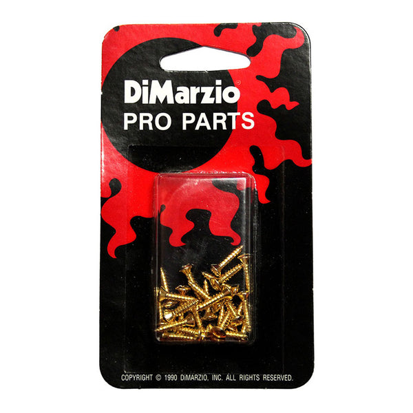 DIMARZIO Pickguard and Backplate Screws - Set Of 24 - Gold