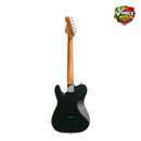 Patina PT-3 SGR Sherwood Green electric guitar - full rear view