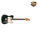 Patina PT-3 SGR Sherwood Green electric guitar - horizontal front view