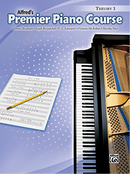 Premier Piano Course Theory 3 front cover