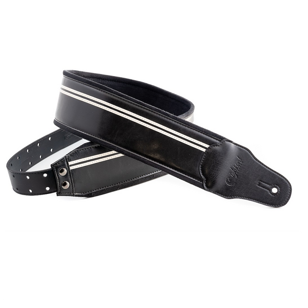 Right On Straps MOJO Race-70 Black Guitar Strap