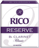 Rico Reserve Classic 3.0 Bb Clarinet Reeds 10 per box