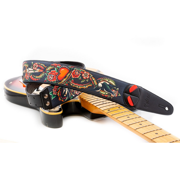 Right On Straps MOJO Tattoo Guitar Strap