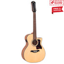 GILMAN GA112CE 12-String Acoustic Electric Guitar