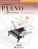 Faber Accelerated Piano Adventures Sightreading Book 2 front cover