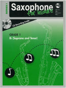 AMEB Saxophone for Leisure Series 1 Grade 1 B flat Soprano and Tenor front cover