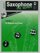 AMEB Saxophone for Leisure Series 1 Grade 2 B flat Soprano and Tenor front cover