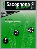 AMEB Saxophone for Leisure Series 1 Grade 4 B flat Soprano and Tenor front cover