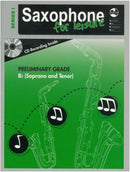 AMEB Saxophone for Leisure Series 1 Preliminary B flat Soprano and Tenor front cover