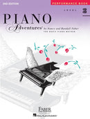 Faber Piano Adventures Level 3B Performance Book 2nd Edition front cover