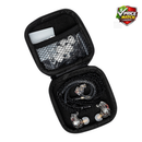STAGG SPM-435 TR in-ear monitors inside EVA carry case