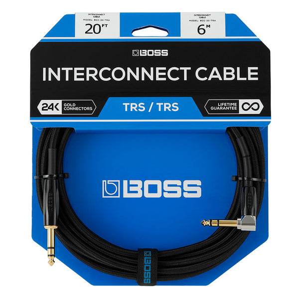 BOSS TRS Footswitch Cable 20ft
