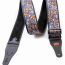 Right On Straps TALISMAN KASHMIR Blue Guitar Strap