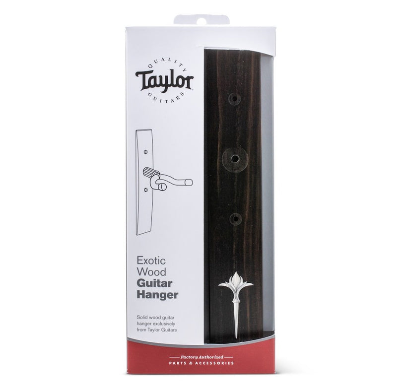 TAYLOR Guitar Hanger - Cocobolo with Nouveua Inlay