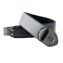 Right On Straps LEATHERCRAFT Vintage Black Guitar Strap