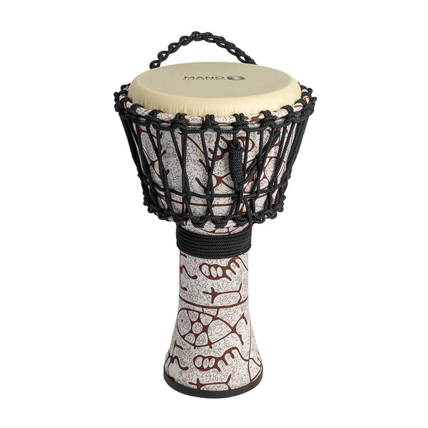 MANO PERCUSSION - 8" Rope Tunable Djembe - Natural Tone Finish