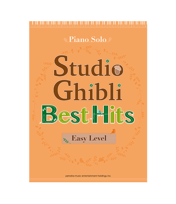 Studio Ghibli Best Hits 10 Easy Level Piano Solo / English Version