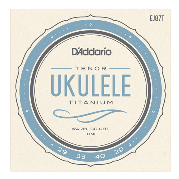 D'ADDARIO EJ87T Titanium Tenor Ukulele Strings