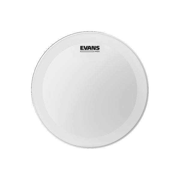 EVANS MS3 Clear Marching Snare Side Drum Head, 13 Inch