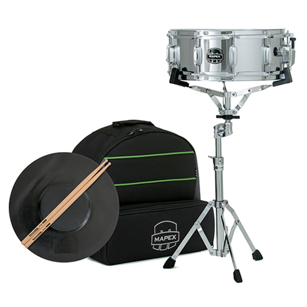 MAPEX Backpack Snare Drum Kit w/ stand, bag, pad, sticks