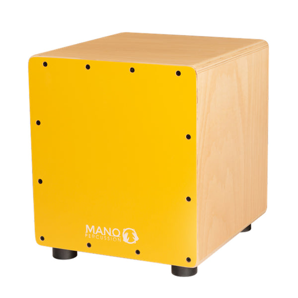 MANO PERCUSSION - Mini Wooden Cajon - Yellow