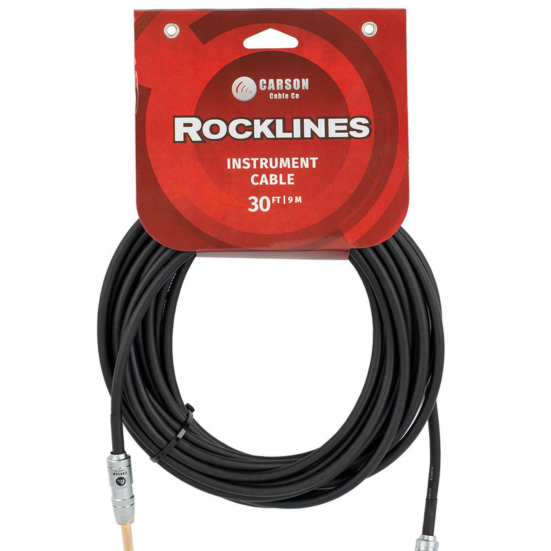ROCKLINES 30ft Straight Cable - Black