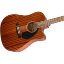FENDER CD-60SCE Dreadnought - All-Mahogany