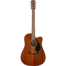FENDER CD-60SCE Dreadnought - All-Mahogany