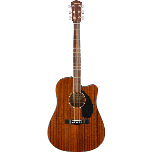 FENDER CD 60SCE Dreadnought All Mahogany