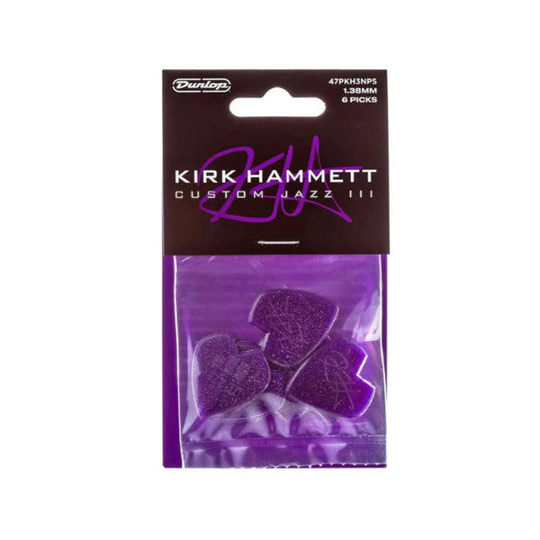 DUNLOP Kirk Hammett "JAZZ III" Purple Player Pack