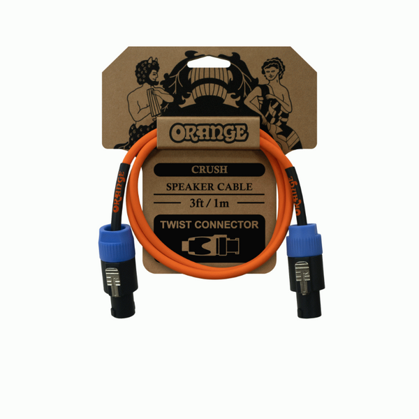ORANGE Crush 3ft Speaker Cable Speakon