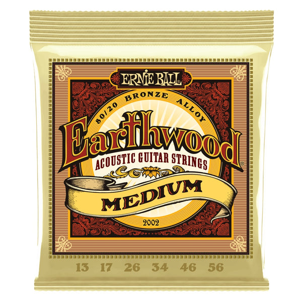 ERNIE BALL Earthwood Medium 13-56 Gauge