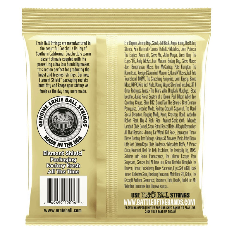 ERNIE BALL Earthwood Extra Light 10-50 Gauge