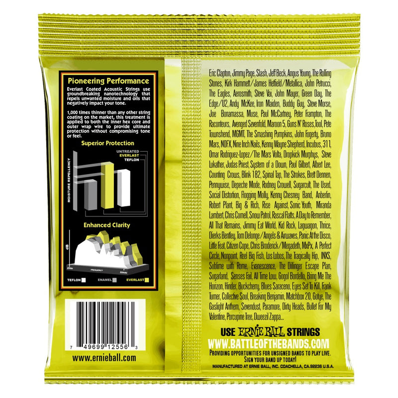 ERNIE BALL Everlast Coated - Medium Light 12-54 Gauge